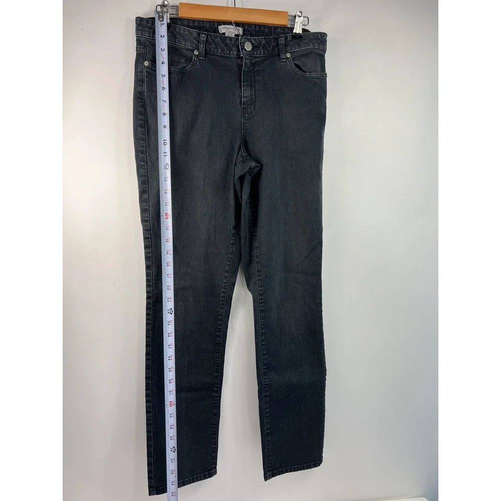 Coldwater Creek Jeans Women's‎ Size 6 Black Natural Fit Stretch 5 Pocket